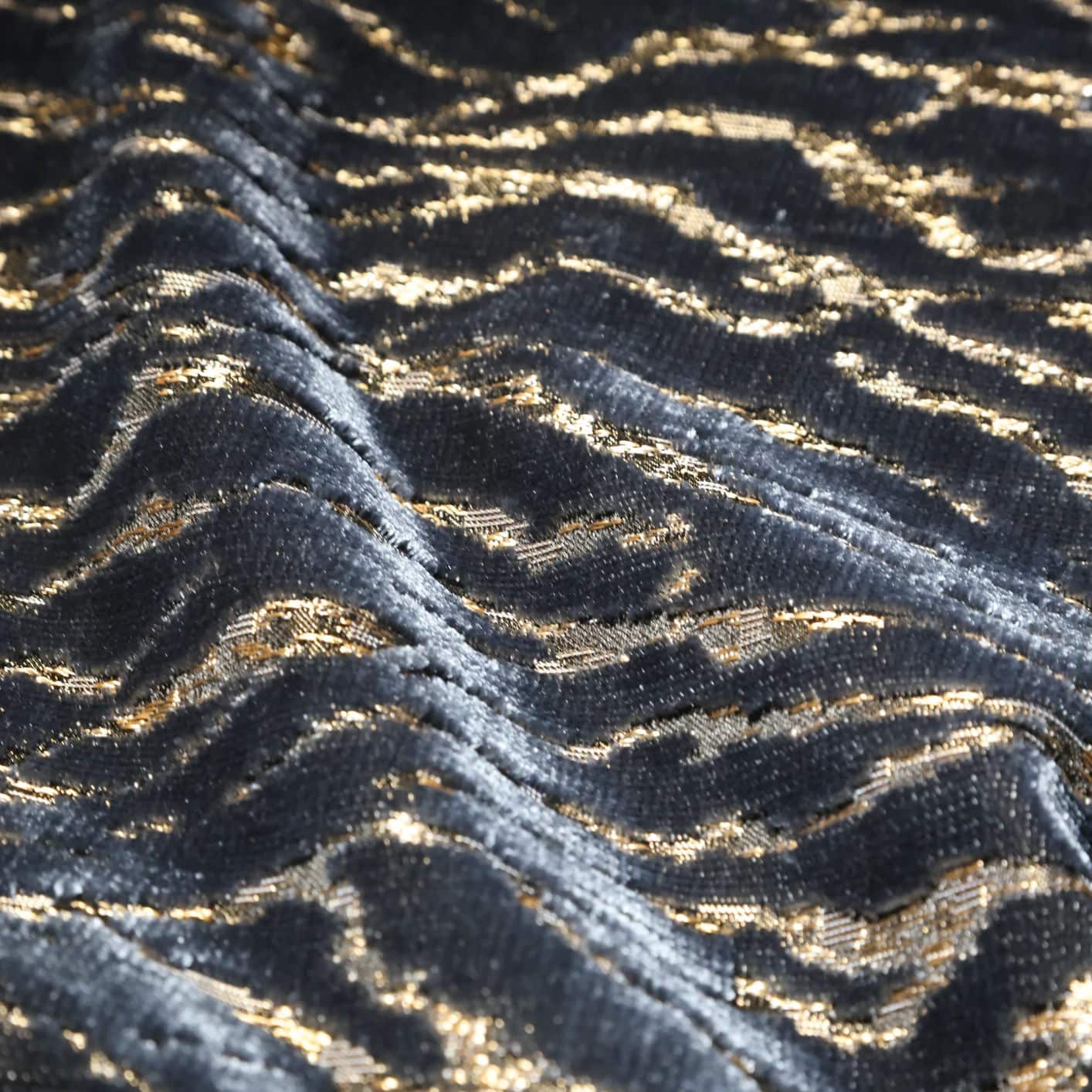 JBL Jacquard Sammet Anpassning Tigermönster Cut-Pile Tyg Lyx hemtextil för soffa